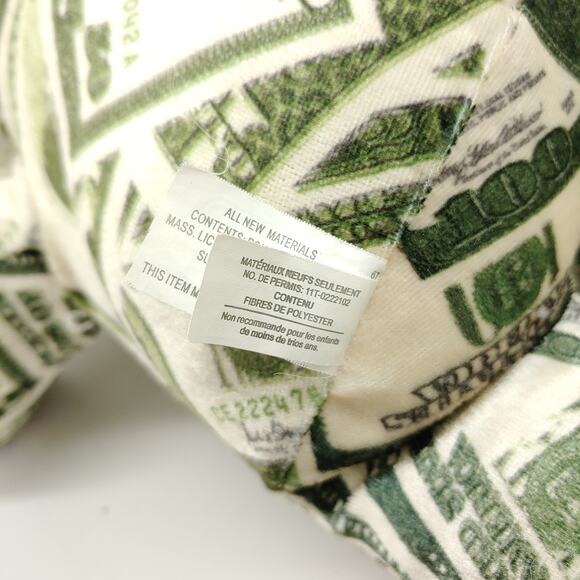 USA American Dollar Plush Money Bear Nanco 2007 Stuffed Animal Toy 15 inch - Picture 7 of 9